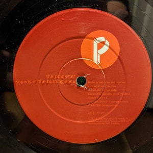 The Prankster - Sounds Of The Burning Spear (12&quot; Single) (45 RPM) - Vinyl