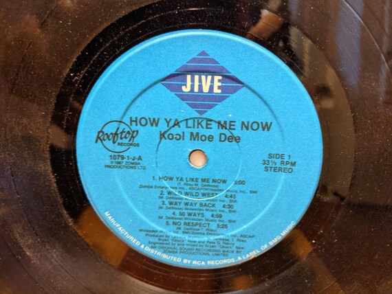Kool Moe Dee - How Ya Like Me Now (1987 Pressing) - Vinyl - Etsy