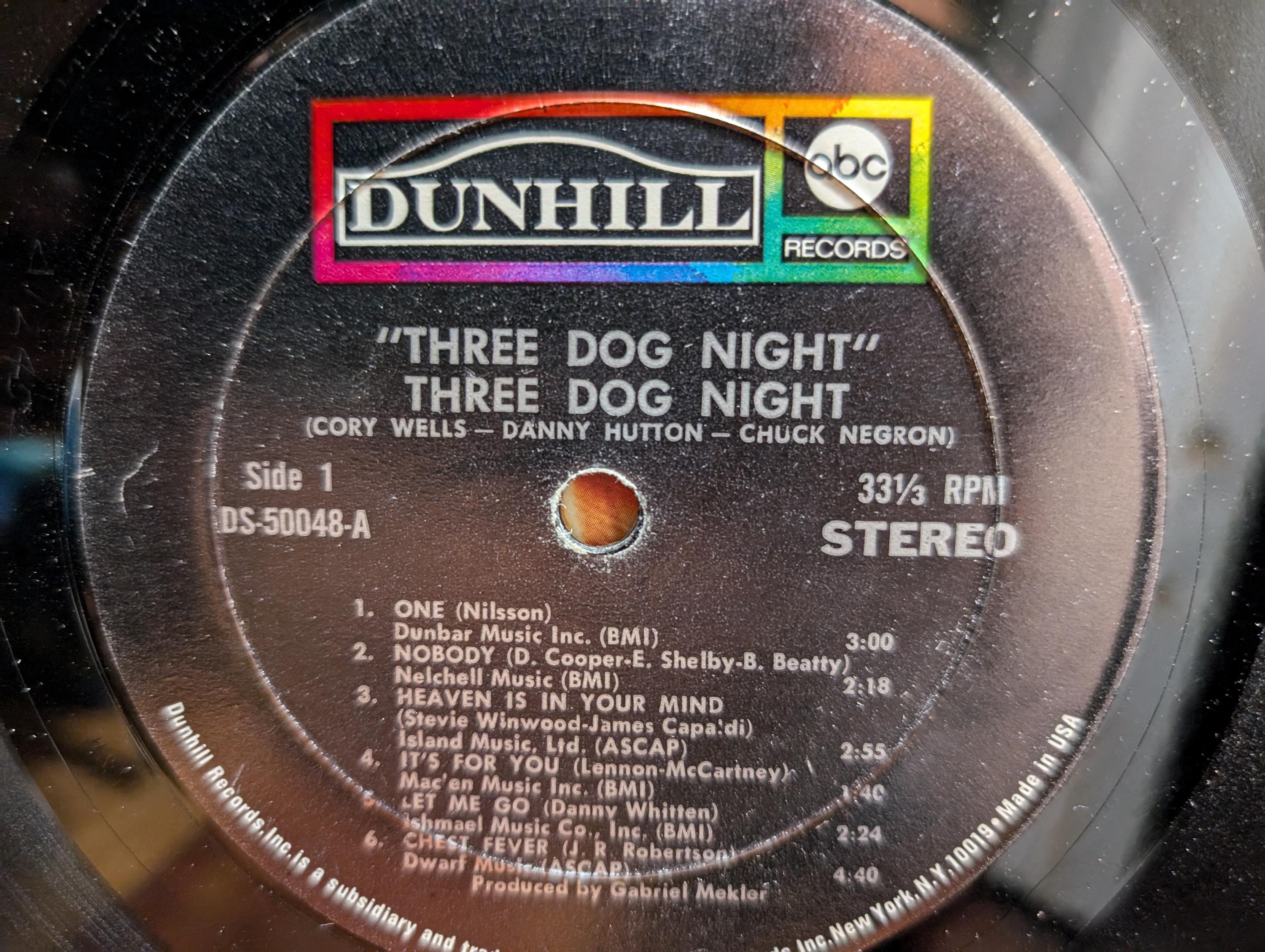 Three Dog Night - Three Dog Night - Vinyl - Etsy