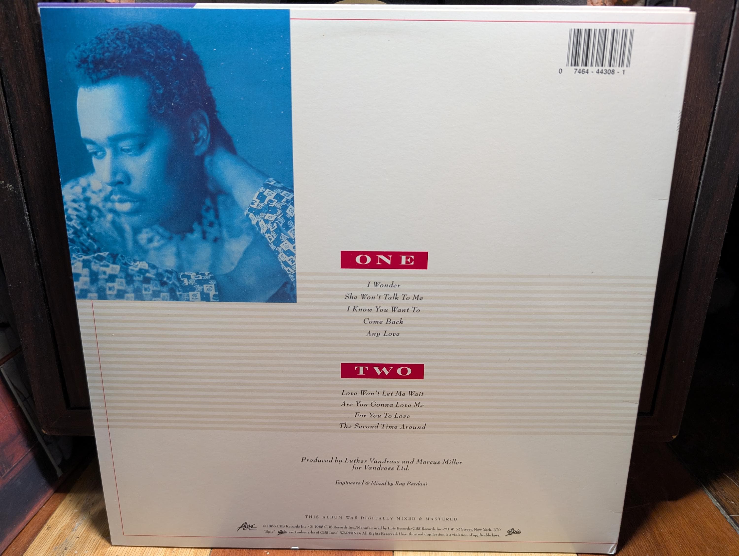 Luther Vandross - Any Love - Vinyl - Etsy