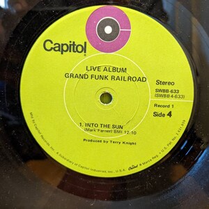 Grand Funk Railroad Live Album 2x vinyl record image 5