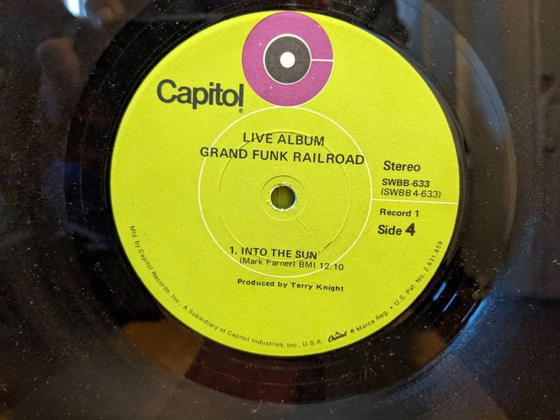 Grand Funk Railroad Live Album 2x vinyl record image 5