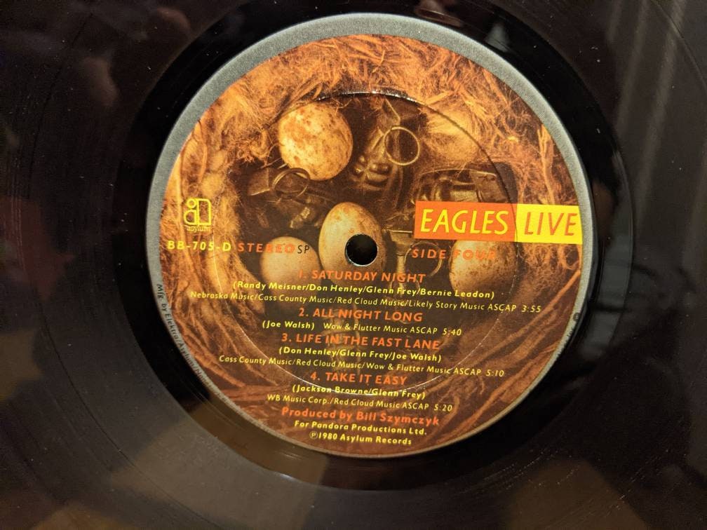 Eagles - Eagles Live (includes Poster) - Vinyl - Etsy Eagles - Eagles Live (includes Poster) - Vinyl - Etsy