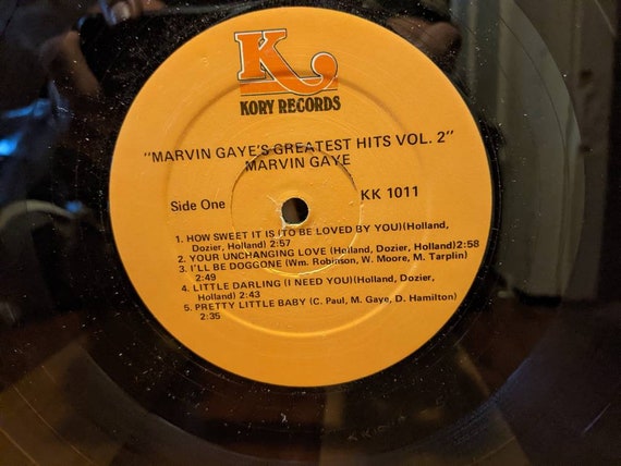Marvin Gaye - Marvin Gaye's Greatest Hits Volume 2 - Vinyl - Etsy