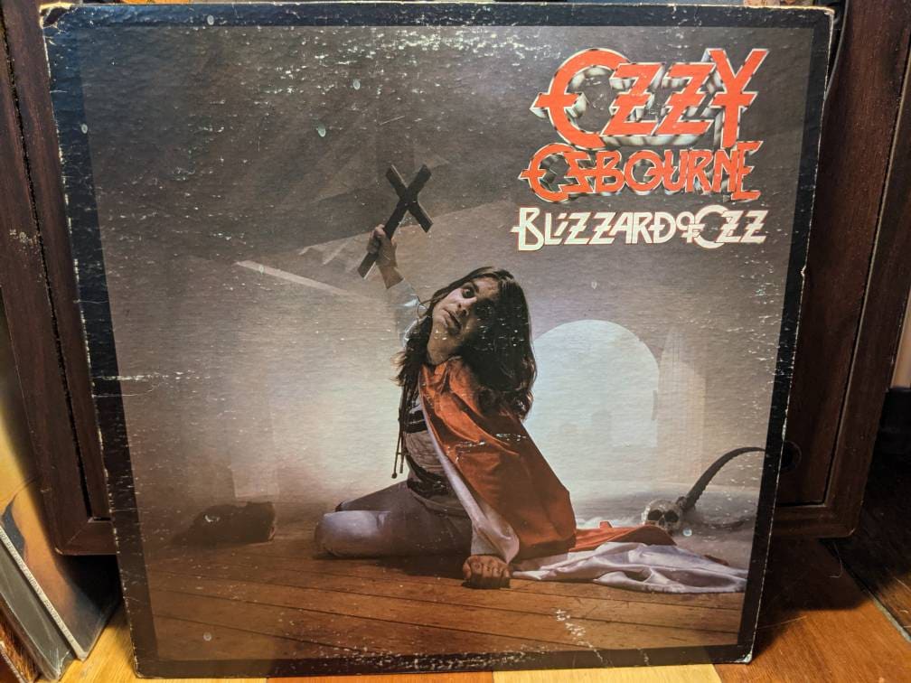 LP アナログ盤　ブリザード・オブ・オズ  オジー・オズボーン Blizzard Of Ozz (カラーヴァイナル仕様/アナログレコード