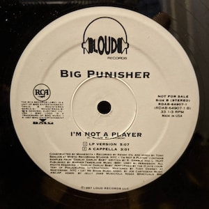 Big Punisher - I&#39;m Not A Player (12&quot;Single) - Vinyl