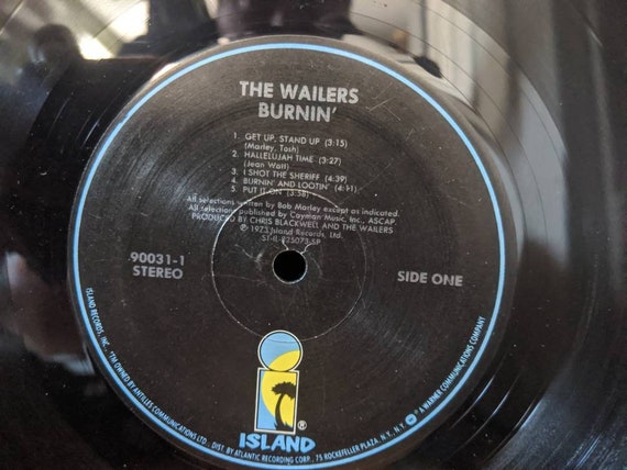 Bob Marley & the Wailers - Burnin' (1983 Pressing) - Vinyl - Etsy