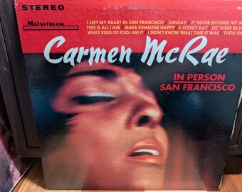 Carmen mcRae - in Person / San Francisco - Vinyl