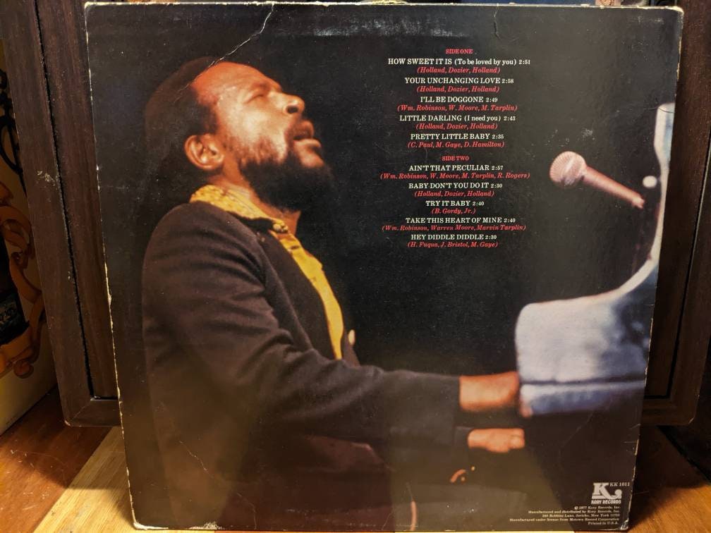 Marvin Gaye - Marvin Gaye's Greatest Hits Volume 2 - Vinyl - Etsy