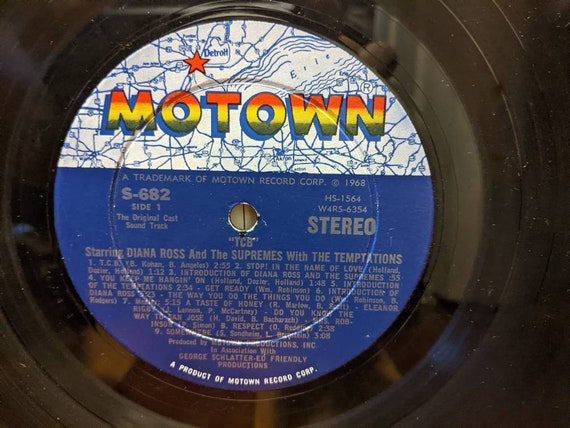 Diana Ross and the Supremes With the Temptations - TCB - Vinyl - Etsy
