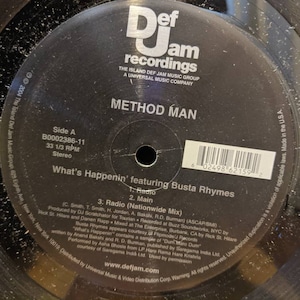 Method Man - What&#39;s Happenin&#39; (12&quot; Single) - Vinyl