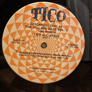 Tico All-Stars Descargas At The Village Gate Live Vol. 1 Vinyl image 2