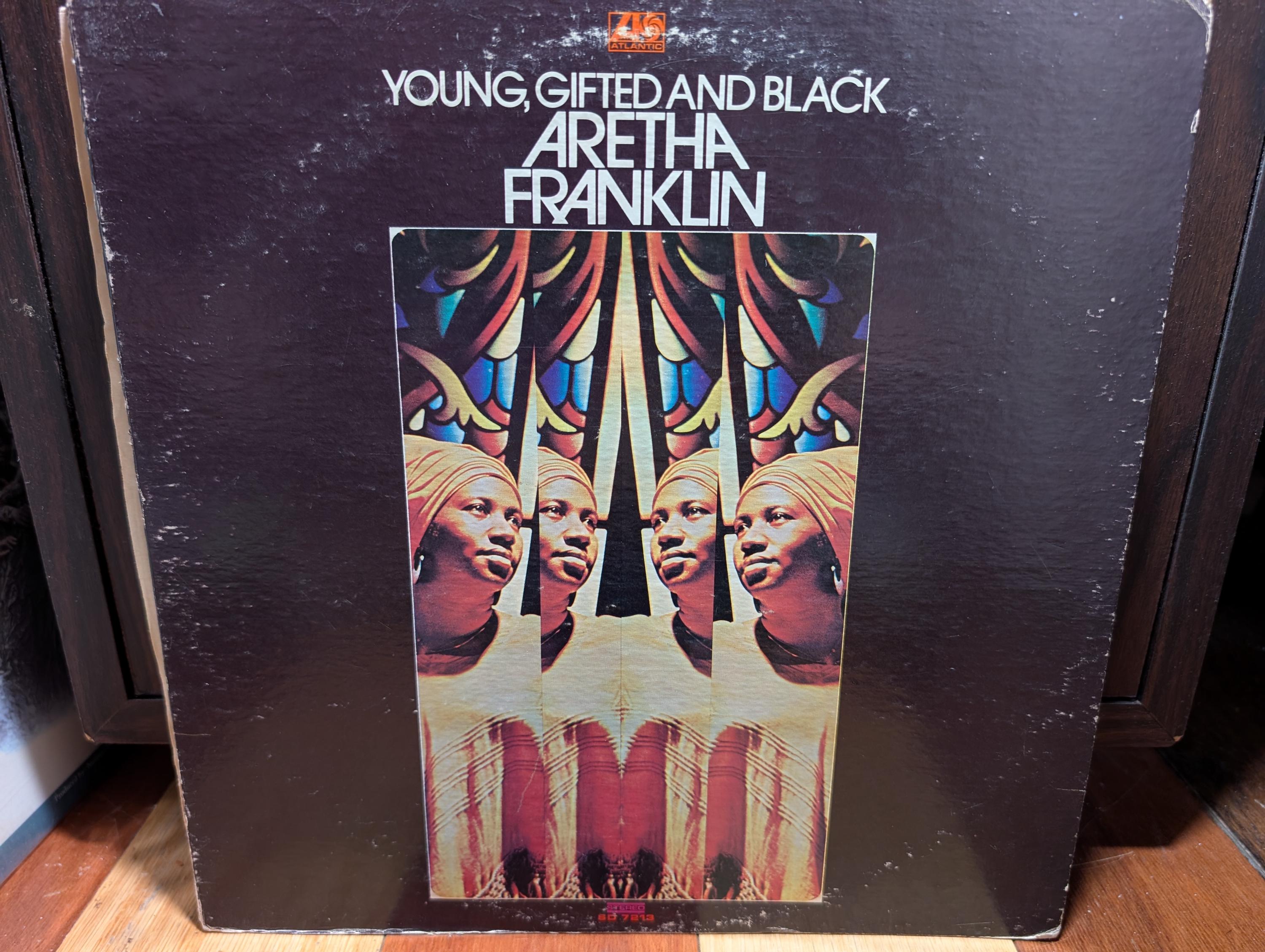 Aretha Franklin - Young Gifted and Black - Vinyl - Etsy Israel