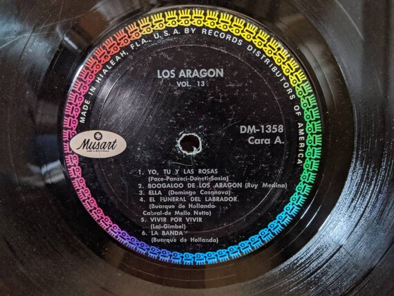 Los Aragón Volume 13 Vinyl LP – Latin Music, US Press - Etsy Finland