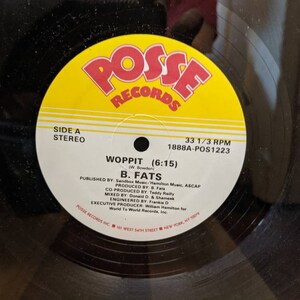 B Fats - Woppit (12&quot; Single) - Vinyl