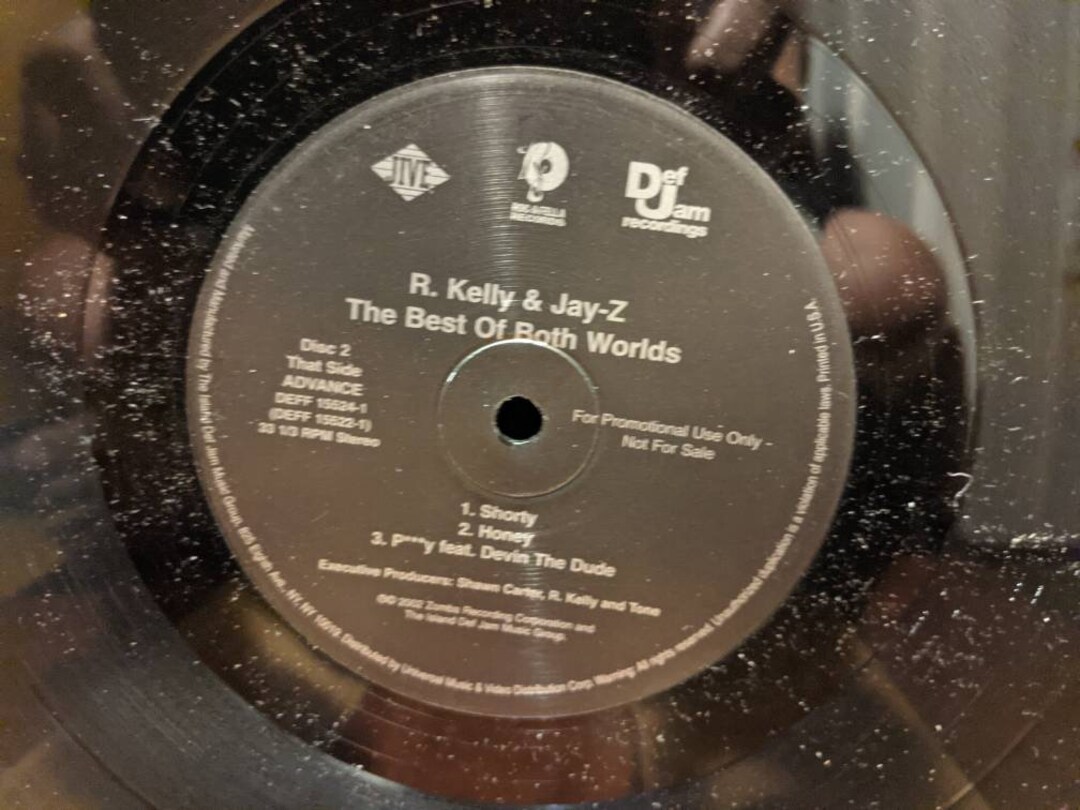 R Kelly & Jay Z the Best of Both Worlds clean Version Etsy