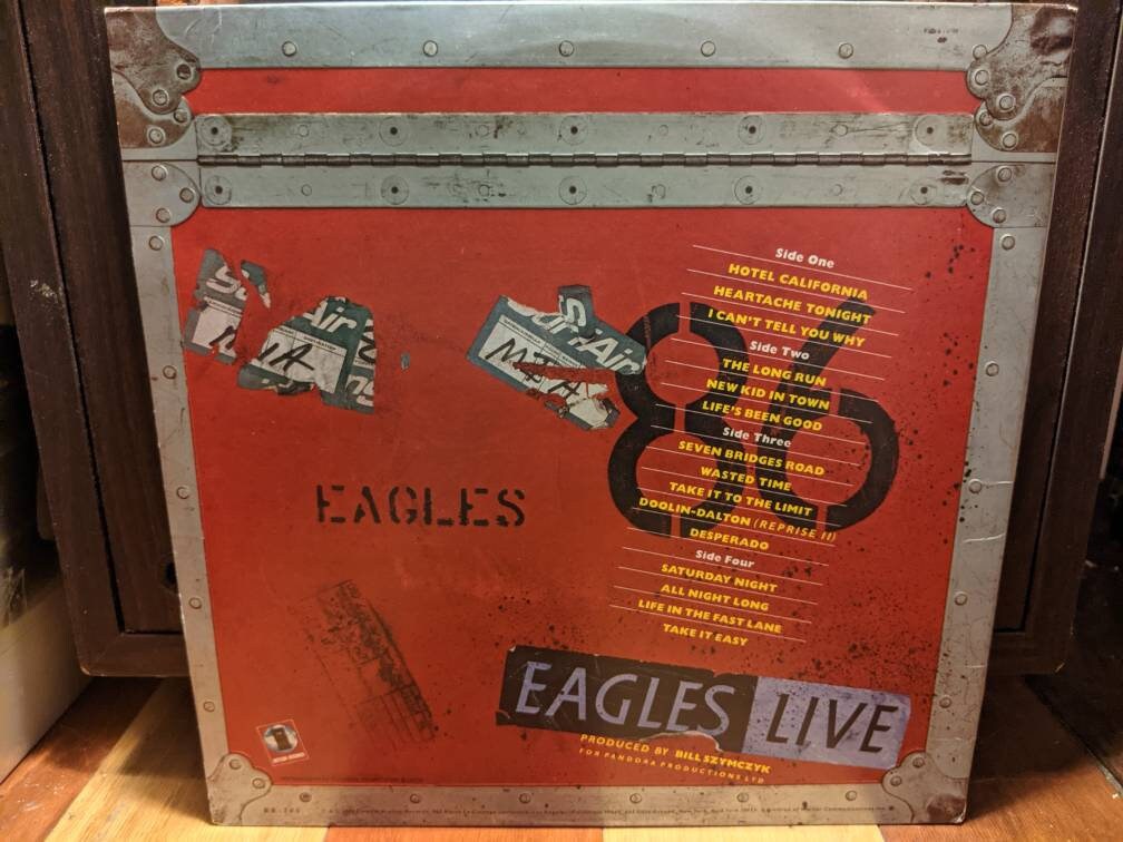 Eagles - Eagles Live (includes Poster) - Vinyl - Etsy Eagles - Eagles Live (includes Poster) - Vinyl - Etsy