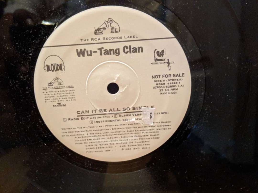 Wu Tang Clan - Can It Be All so Simple/wu Tang Clan Ain't Nuthing