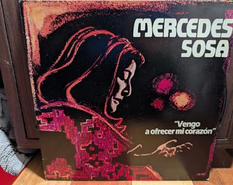 Mercedes Sosa - Vengo A Ofrecer Mi Corazón (Mexican Pressing) - Vinyl