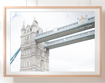 London Tower Bridge photo | London travel photography wall art for home, bedroom, & office decor