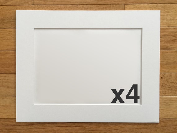 Four Premium 8x10 Hand Cut Matting And Mounting Kits For Etsy