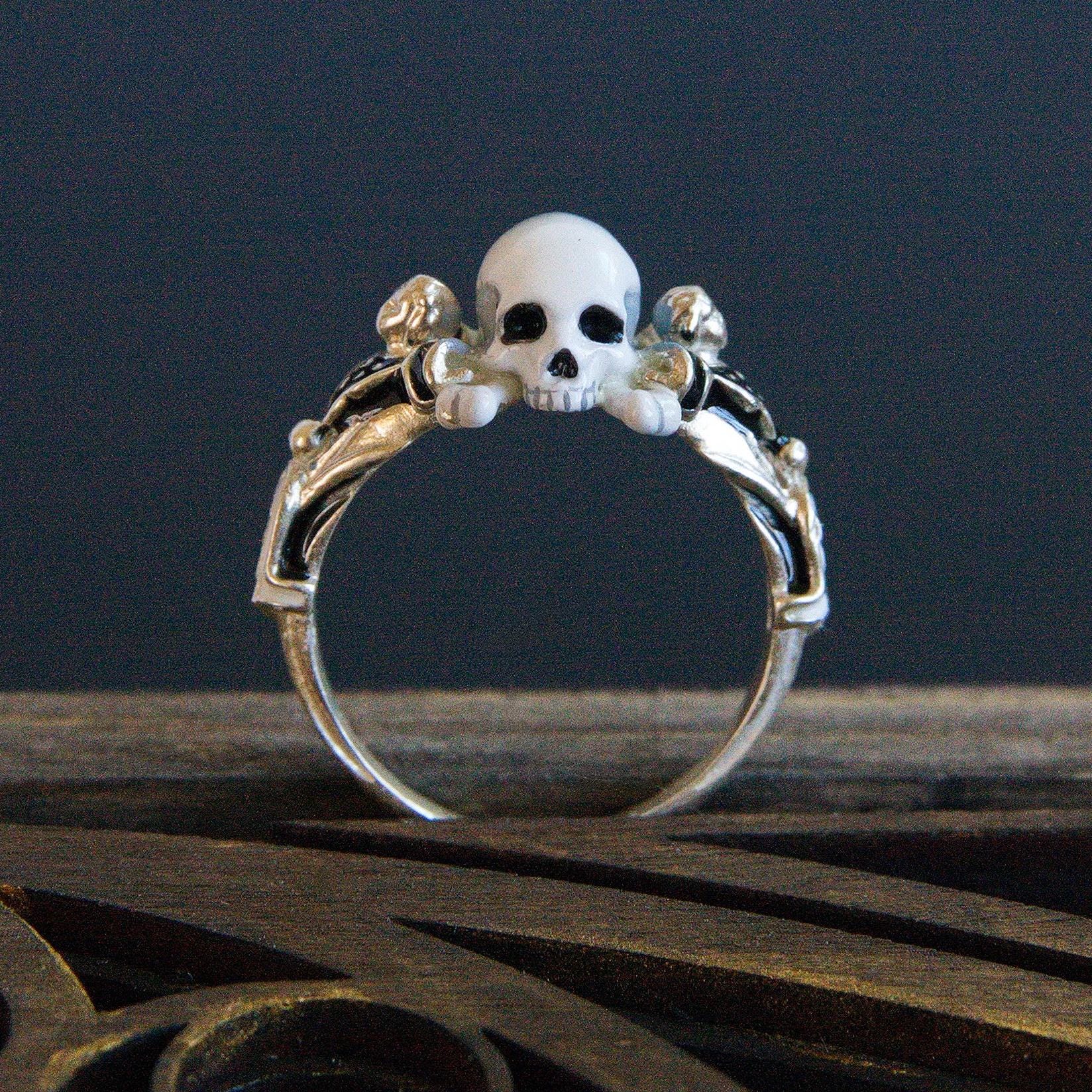 Memento mori ring - Etsy 日本