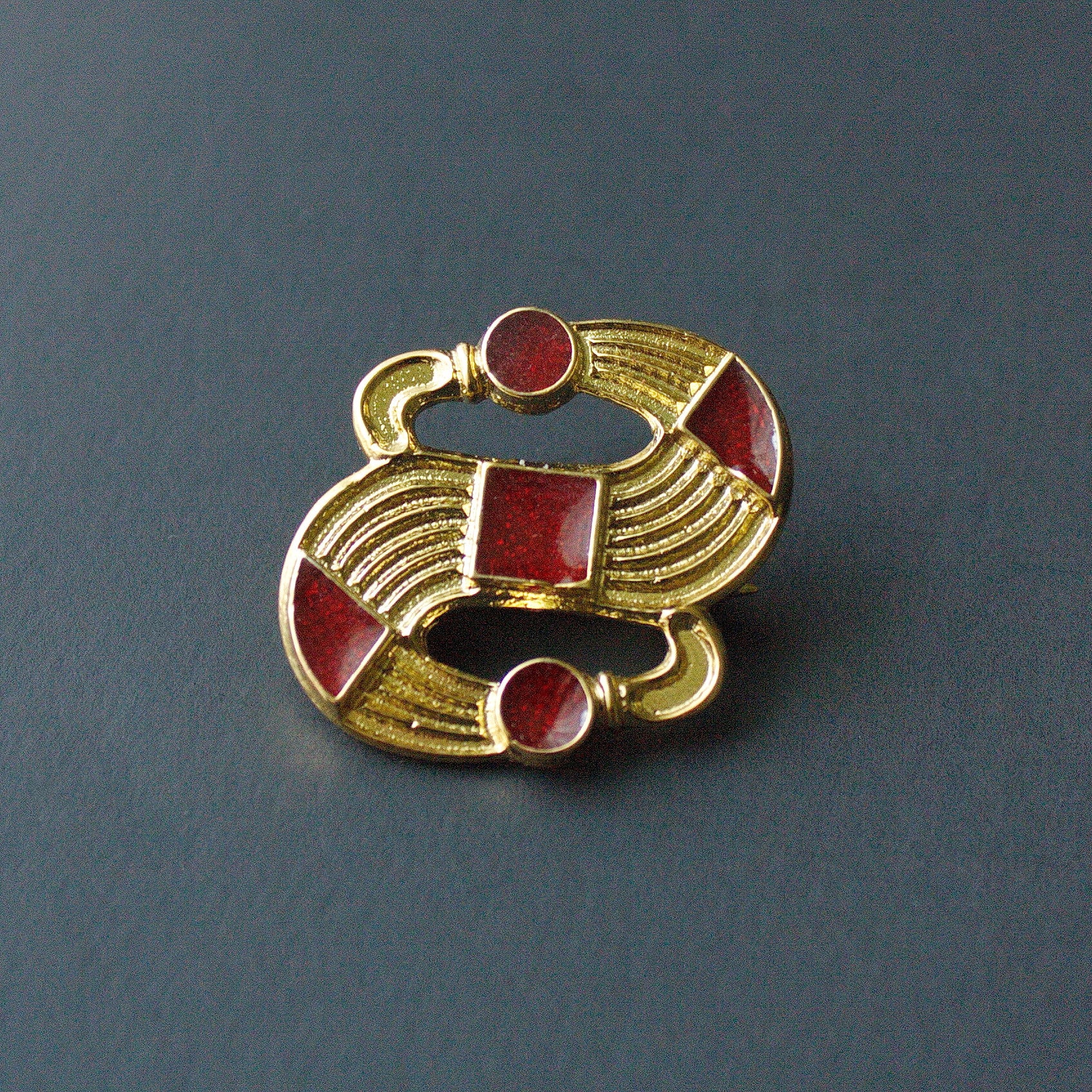 Merovingian S shaped Brooch Migration Period VI Century