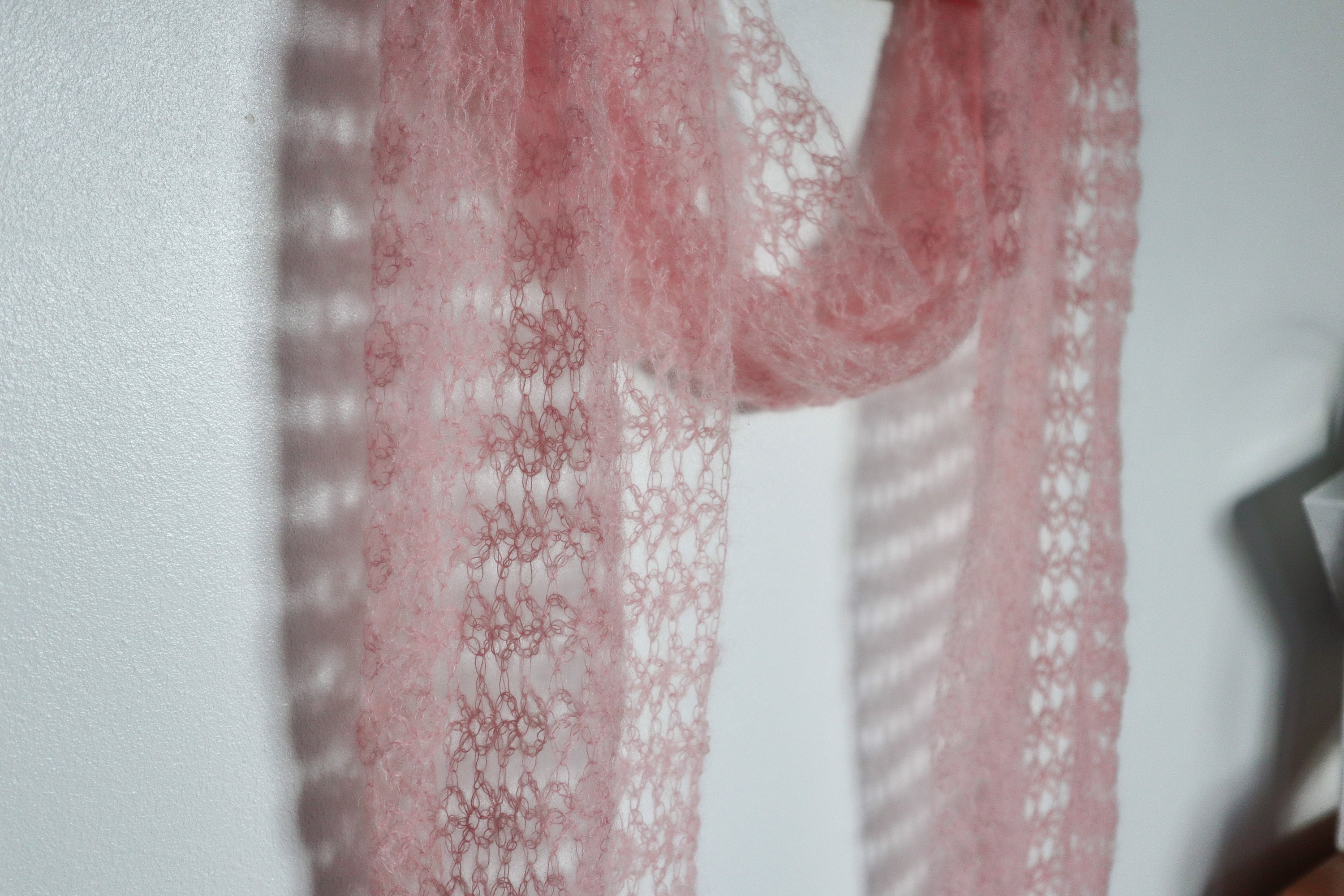 38 Mohair Crochet Patterns for Luxurious Layers, Accessories, and Cozy Home Projects 34 Mohair crochet wrap pattern: A lightweight occasion wear