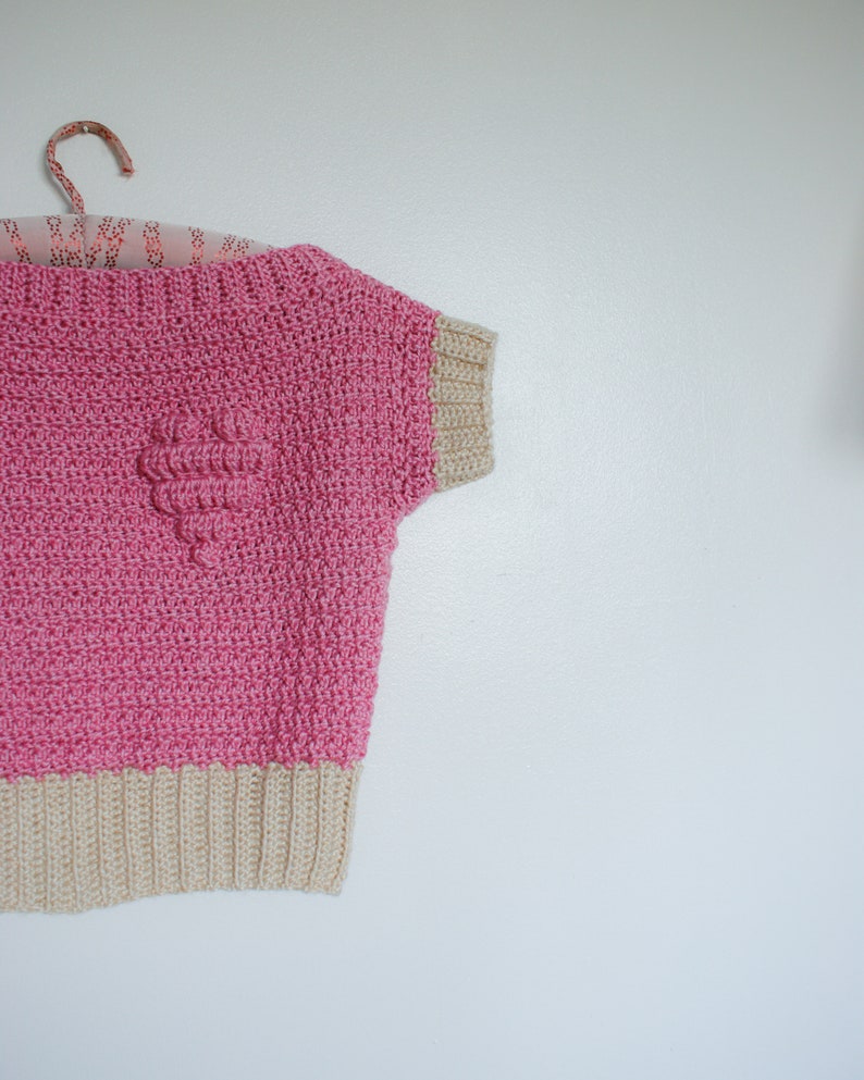 Heart of Yarn Customisable Crochet Sweater Pattern Choose Etsy