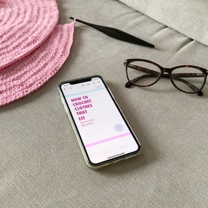E-bok om virkad tyg: Hur man virkar kläder som passar (och som du faktiskt vill ha på dig) - att virka plagg framgångsrikt från ett mönster bild 2