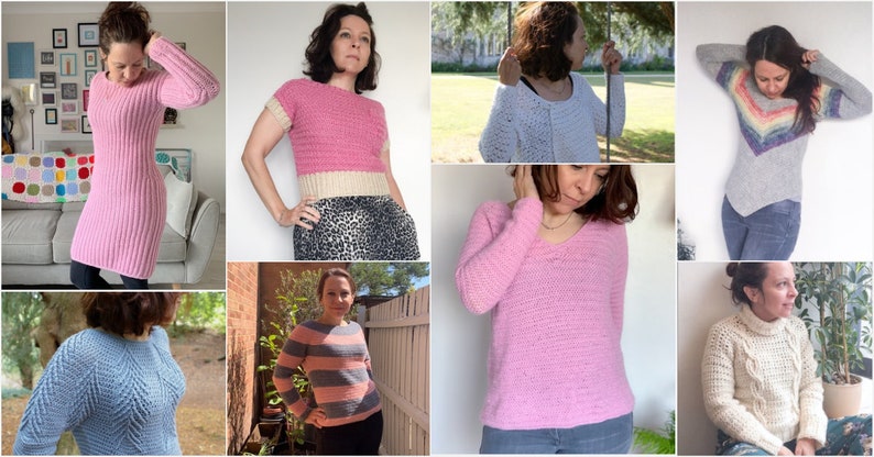 Crochet eBook: How to crochet clothes that fit and you actually want to wear crocheting garments successfully from a pattern image 8