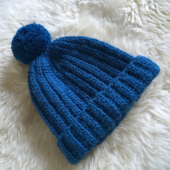 帽子 TENDERLOIN CROCHET NAVY Delran Hat (Crochet) – Lion Brand Yarn
