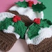 Weihnachts Pudding Mütze Für Erwachsene – Von Premier Decorations – Aus 100% Acryl