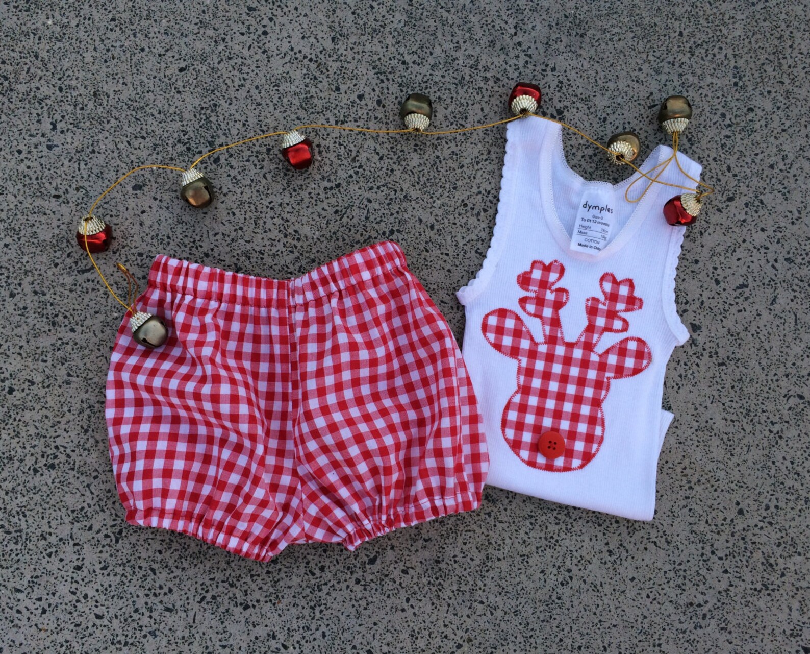 Baby Christmas Outfit Baby Boys or Girls Shorties and Tank Etsy Australia