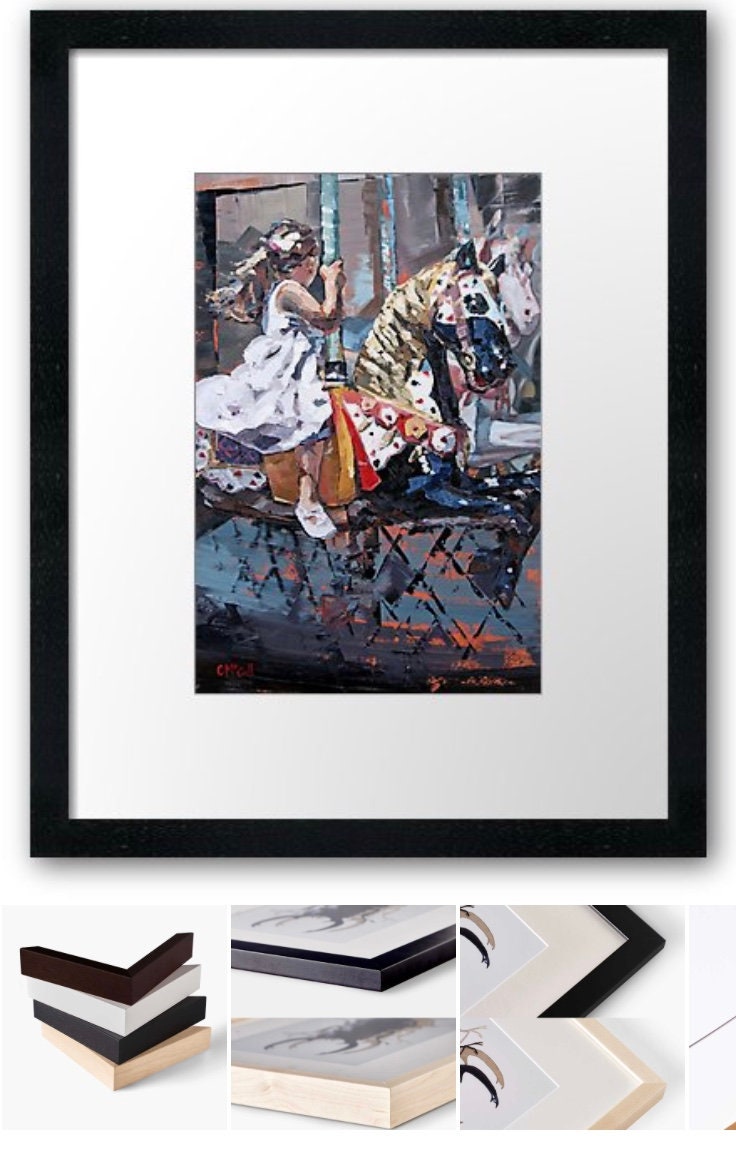 framed nursery prints