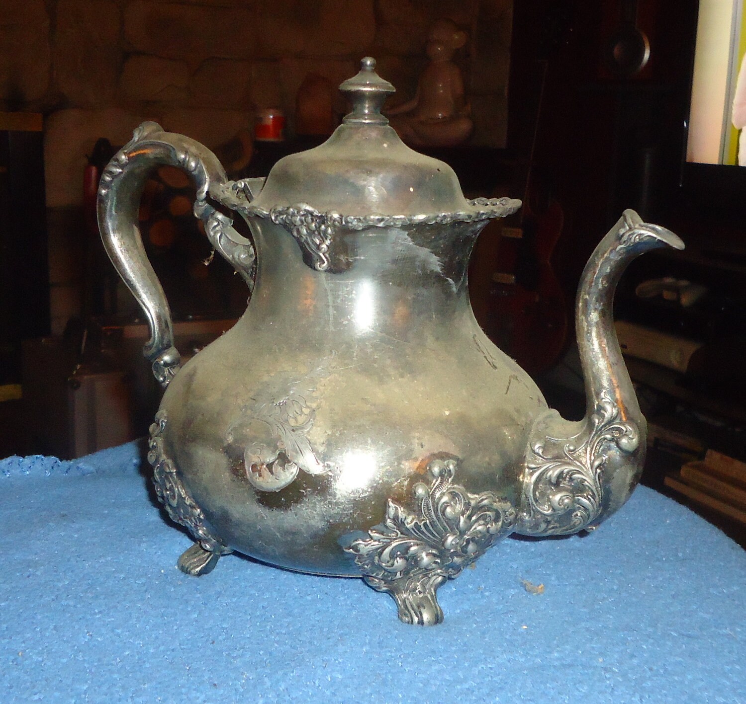 Circa 1880's Pairpoint Mfg Co, New Bedford Mass Quadruple Silver Plated