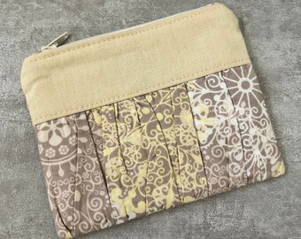 Coin Purse With Interior Divider Pouch Cards Cash