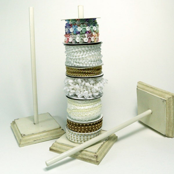 Upright Organizer Storage Ribbon - Washi with vintage finishing, Organizer Storage Bracelet & Bangle with vintage finishing, Handmade