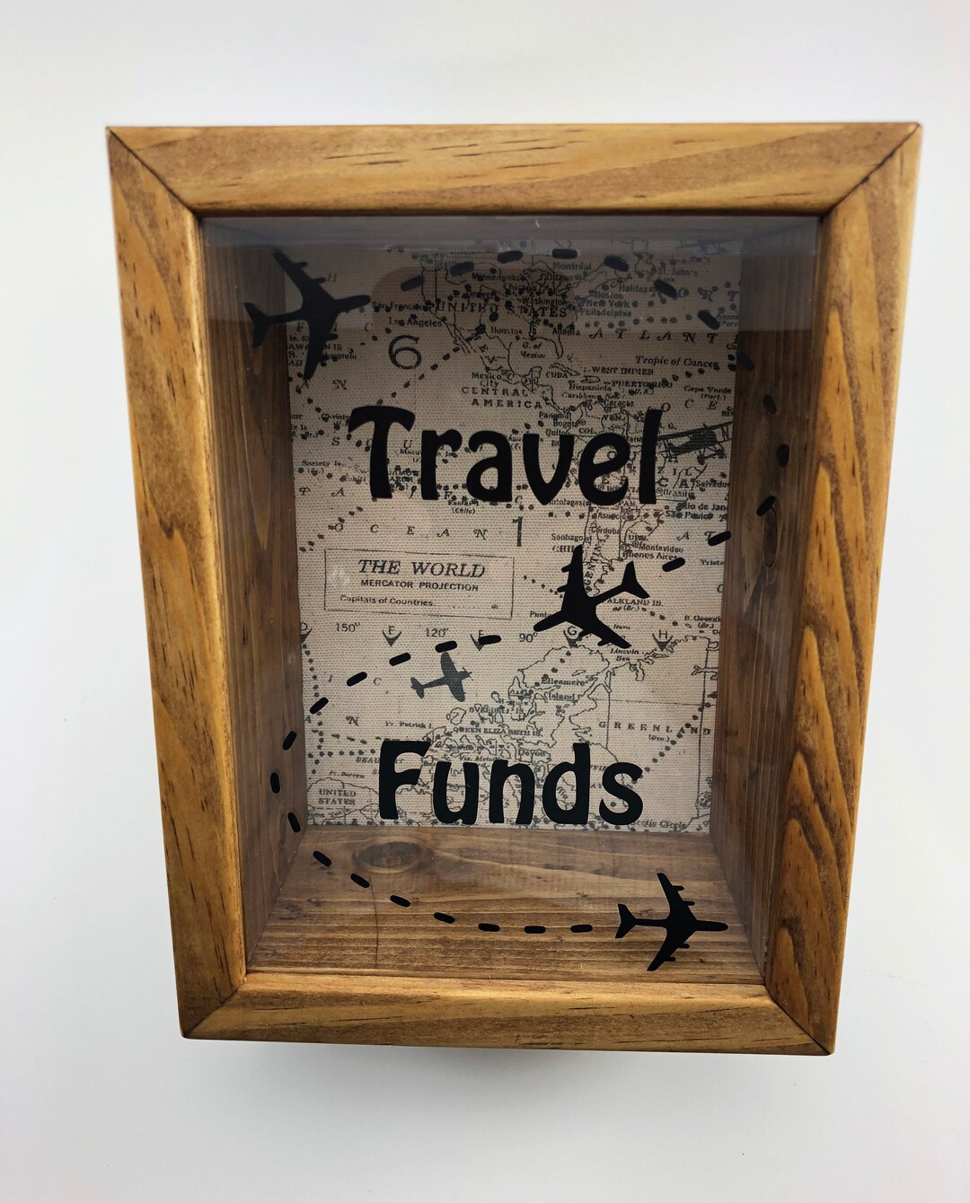 Travel Funds Shadow Box, Adventure Funds, Saving Box, Vacation Funds ...