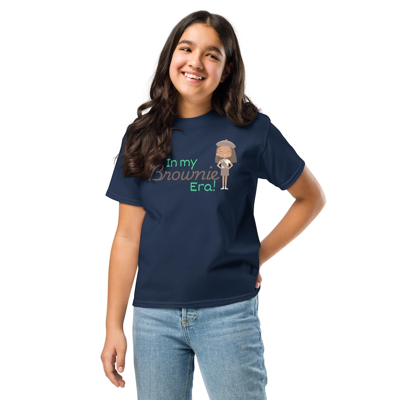 In My Brownie Era Shirt | Scout Troop Tee | Girl Scout Gift | Bridging Celebration Shirt