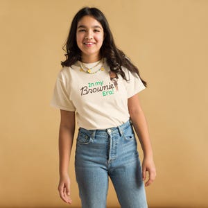 In My Brownie Era Shirt | Scout Troop Tee | Girl Scout Gift | Bridging Celebration Shirt