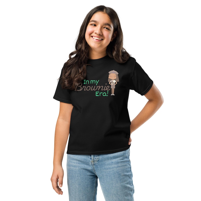 In My Brownie Era Shirt | Scout Troop Tee | Girl Scout Gift | Bridging Celebration Shirt