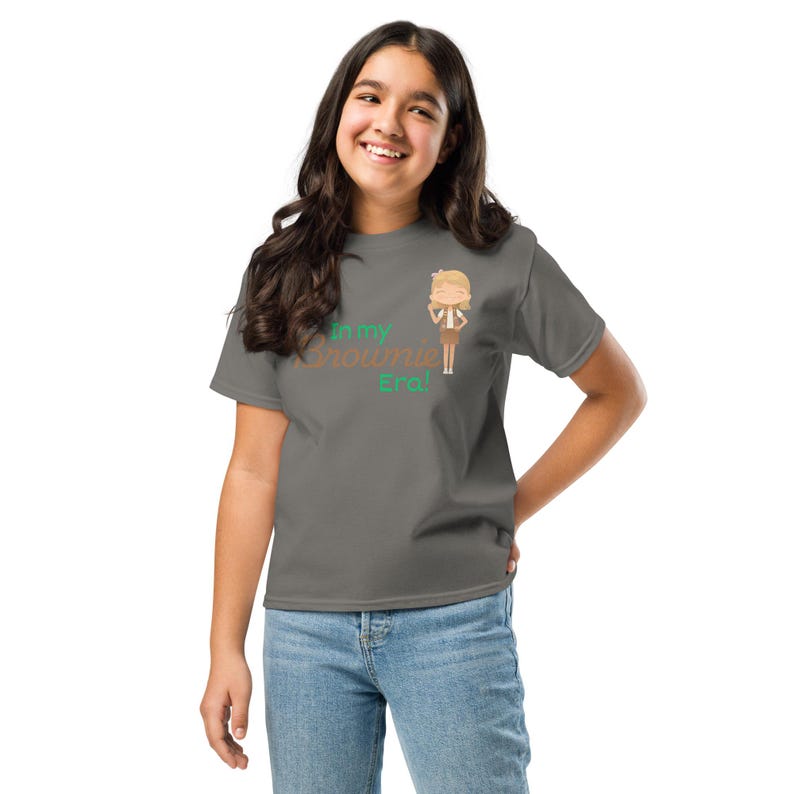 In My Brownie Era Shirt | Scout Troop Tee | Girl Scout Gift | Bridging Celebration Shirt