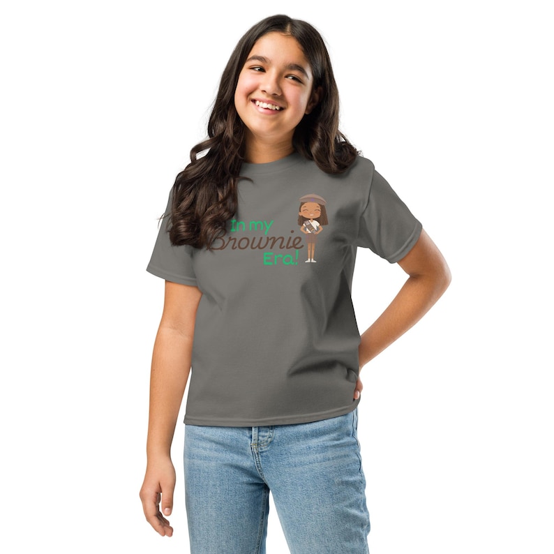 In My Brownie Era Shirt | Scout Troop Tee | Girl Scout Gift | Bridging Celebration Shirt