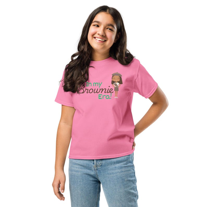 In My Brownie Era Shirt | Scout Troop Tee | Girl Scout Gift | Bridging Celebration Shirt