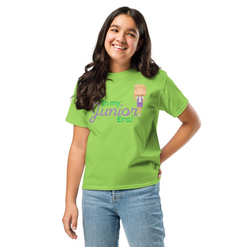In My Junior Era Shirt | Scout Troop Tee | Girl Scout Gift | Bridging Celebration Shirt