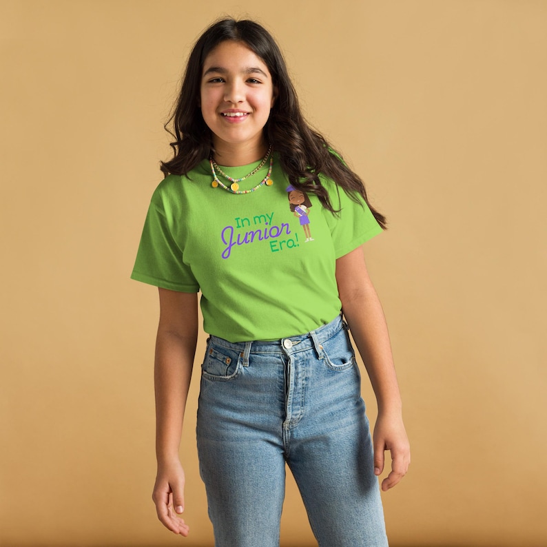 In My Junior Era Shirt | Scout Troop Tee | Girl Scout Gift | Bridging Celebration Shirt