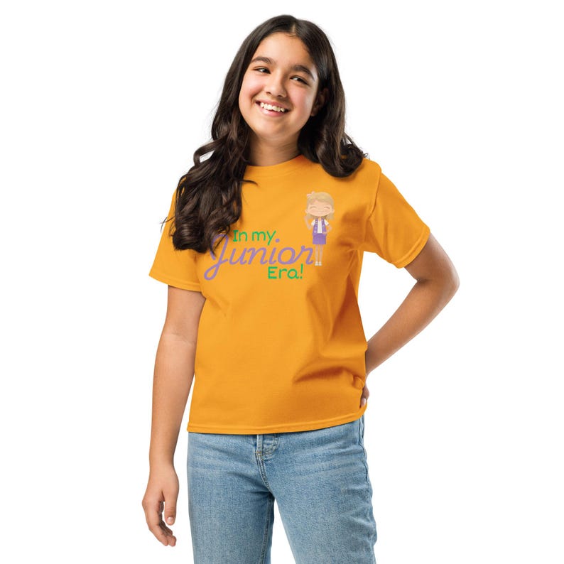 In My Junior Era Shirt | Scout Troop Tee | Girl Scout Gift | Bridging Celebration Shirt