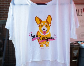 Hey Corgeous Comfy Crop //