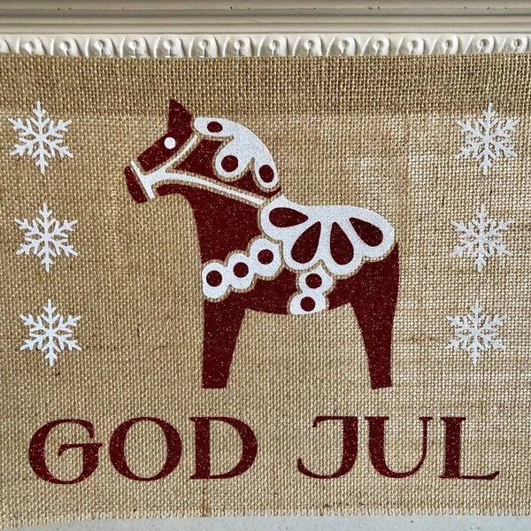 Dala Horse Garland - Etsy